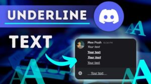 How to Underline in Discord